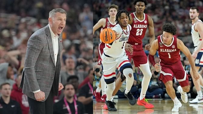 Nate Oats' Alabama emerges as bettors' favorite to win 2025 NCAA Tournament over Dan Hurley's UConn among others
