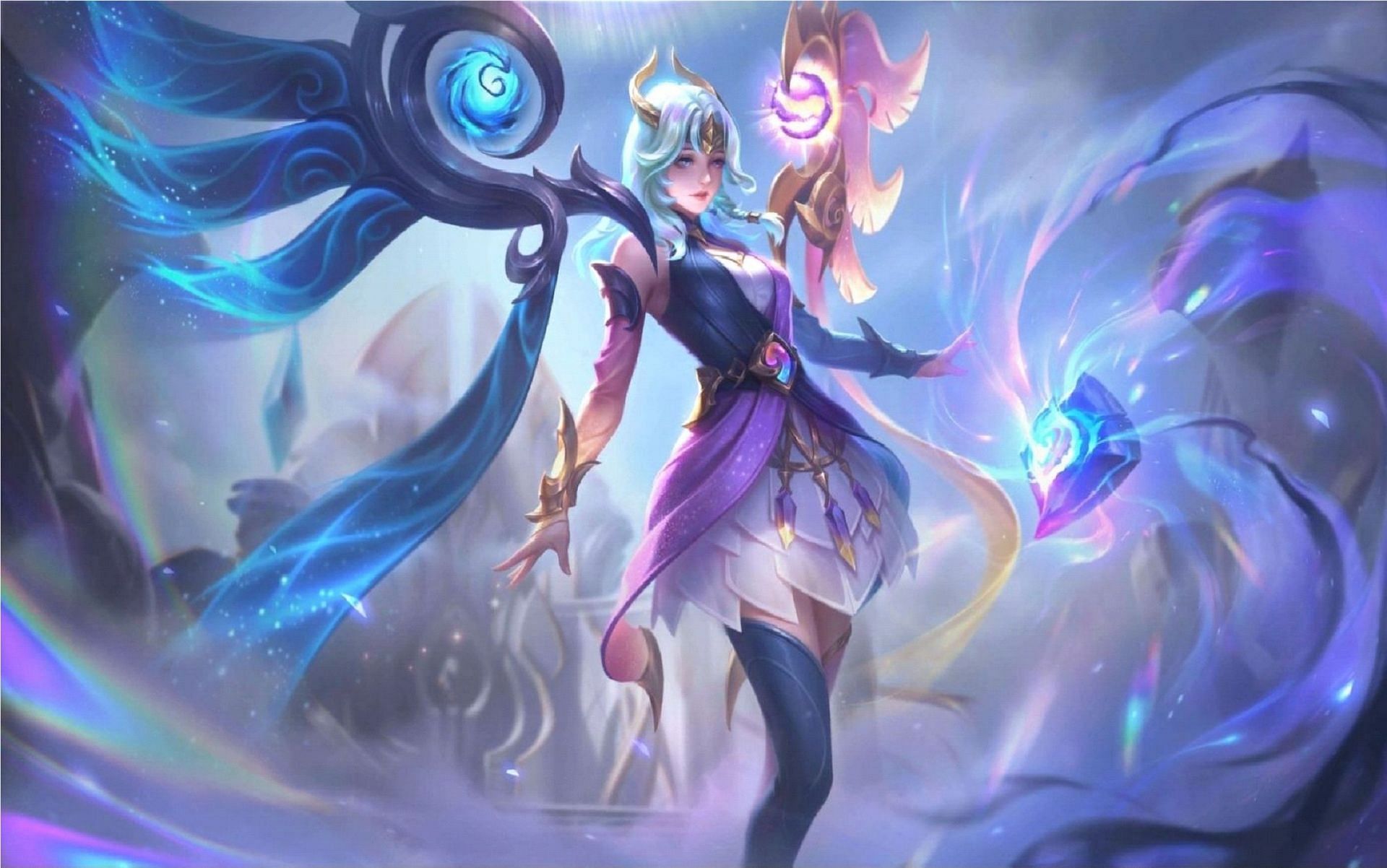 Lunox can take enemies to her Dream World to beat them (Image via Moonton games)