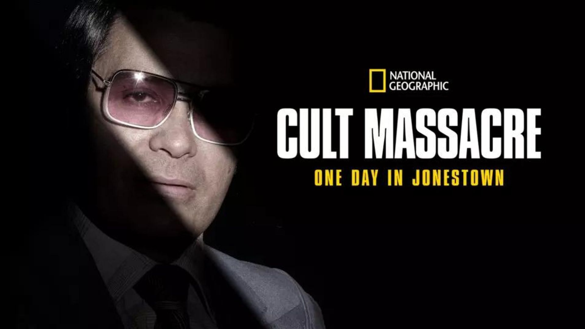 Cult Massacre: One Day in Jonestown promotional poster (Image via Hulu)