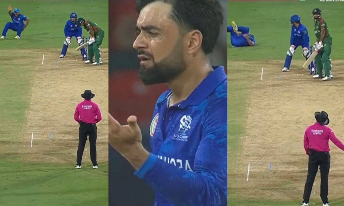गुलबदीन नईब को लेकर राशिद खान का बयान  (Photo Credit - Snapshots: Instagram/@ICC)