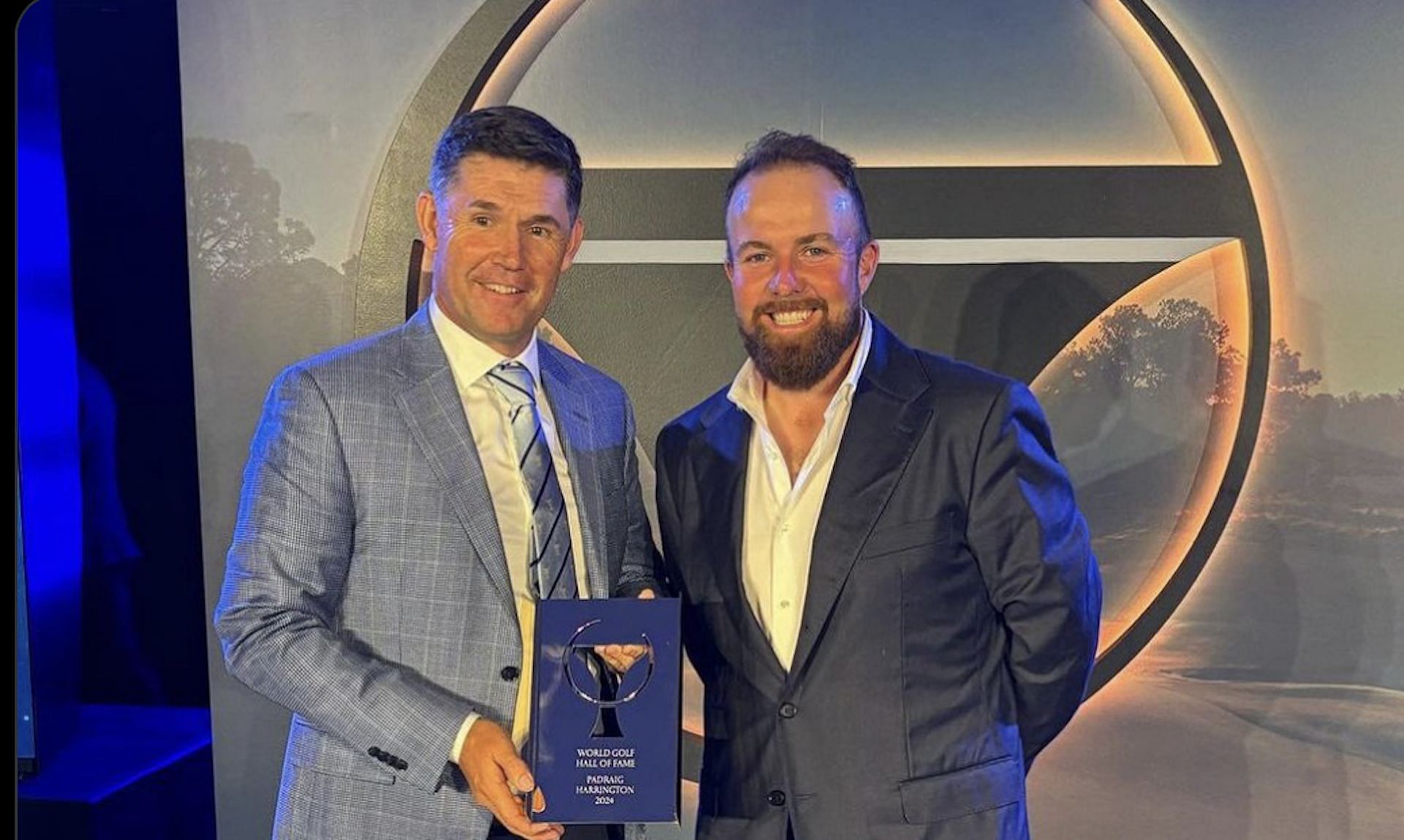 Padraig Harrington and Shane Lowry (Image via X @ShaneLowryGolf)