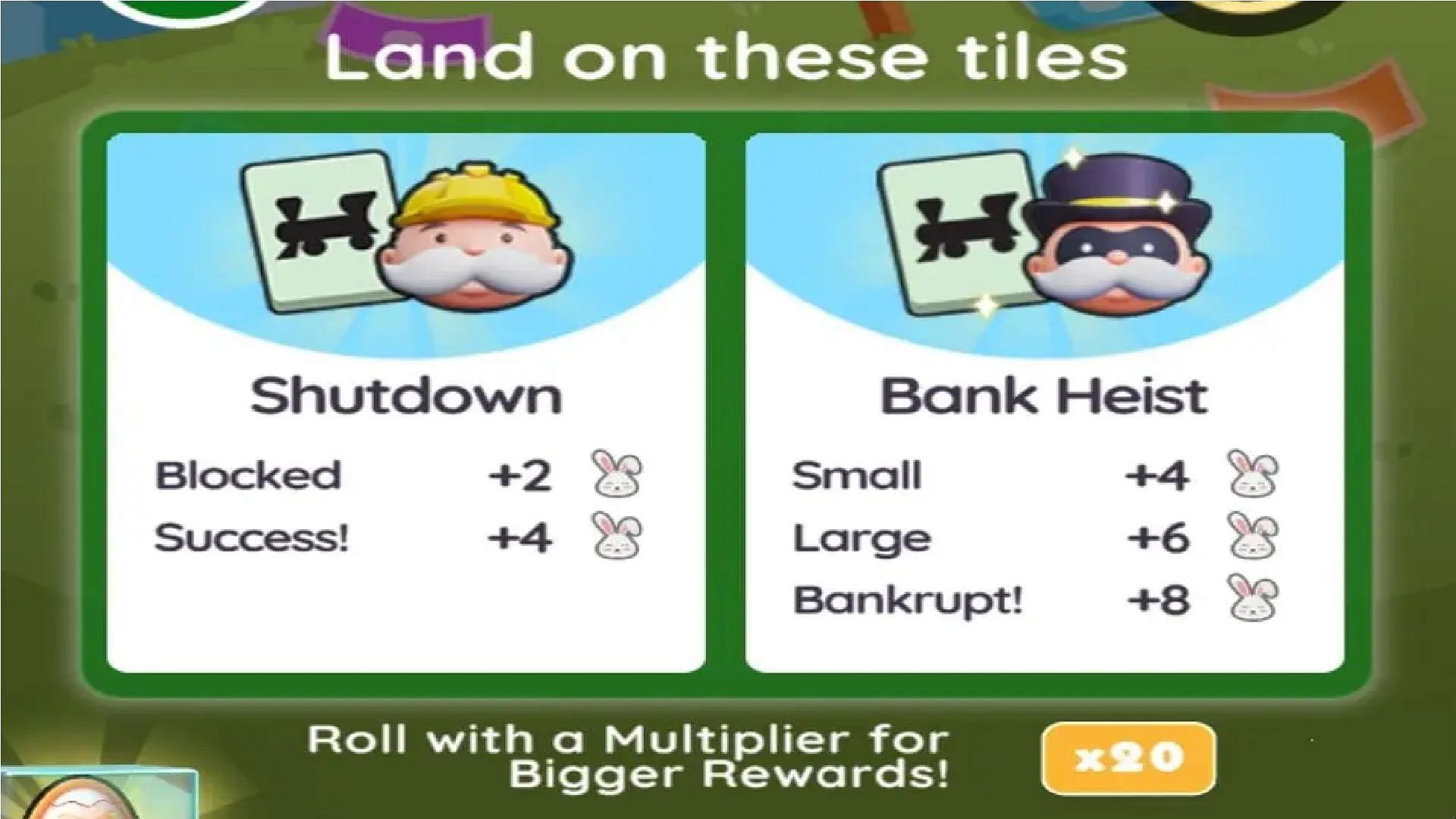 You can earn points for this tournament from Shut Down and Bank Heist (Image via Scopely)