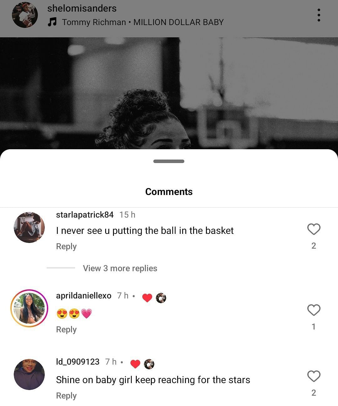 Comments on Sander&#039;s IG post