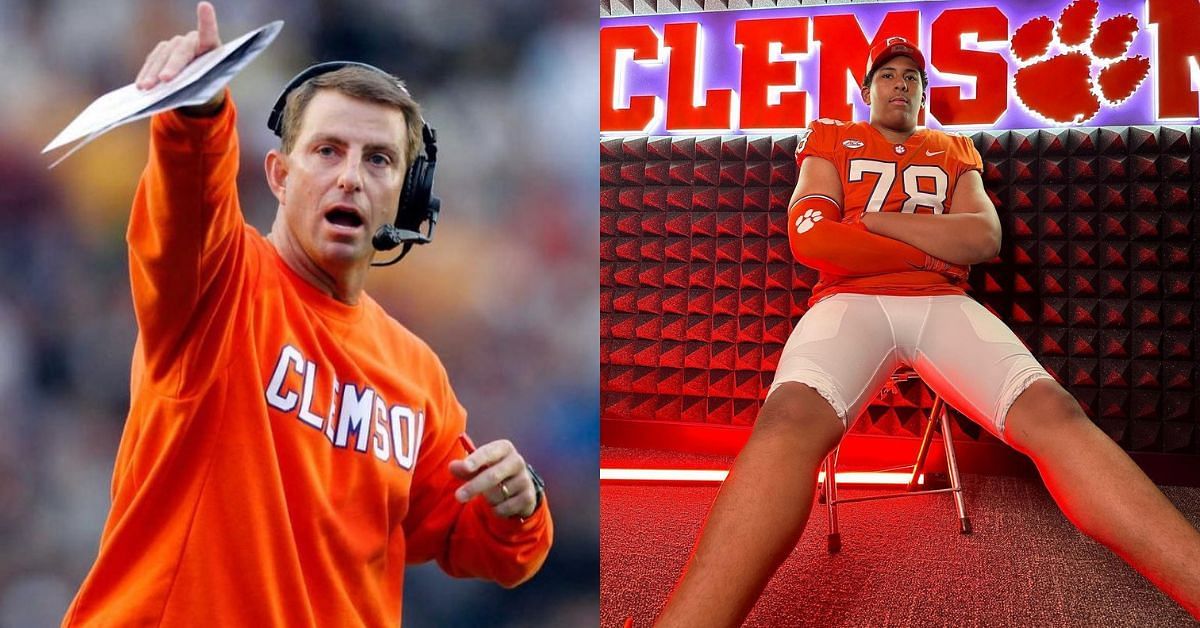 &quot;He forgot your name lil bro&quot; &quot;Freaking cringe&quot;: Fans react to Clemson HC Dabo Swinney