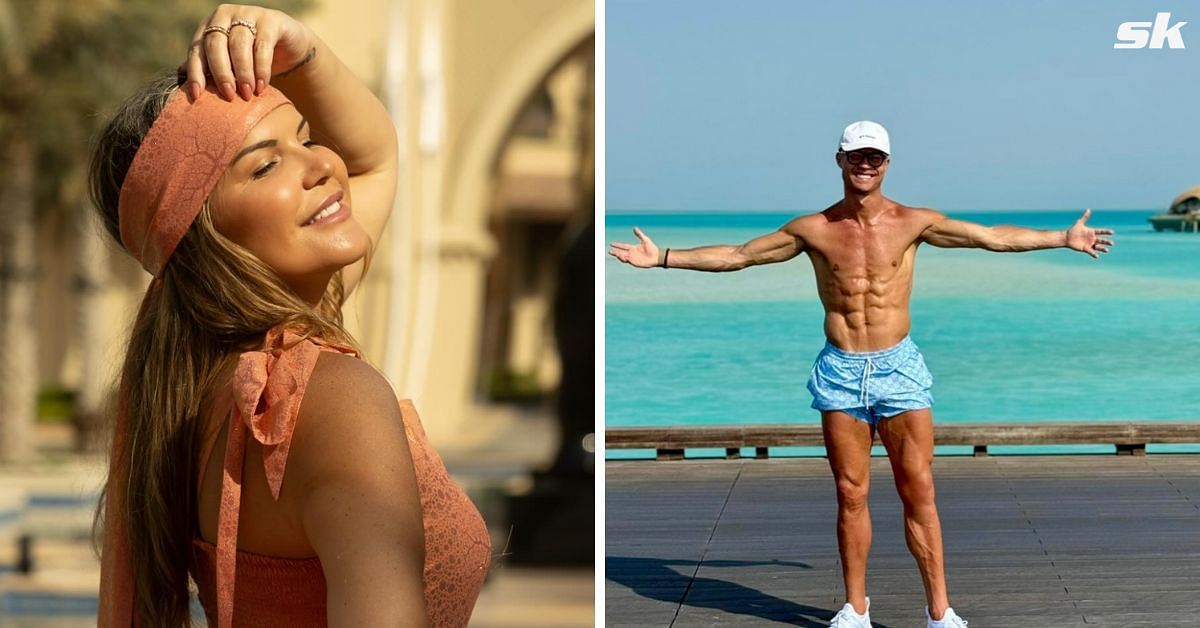 &ldquo;Oh dad stop&rdquo; - Cristiano Ronaldo&rsquo;s sister reacts as Portugal superstar shows off ripped body during vacation with Georgina Rodriguez and kids