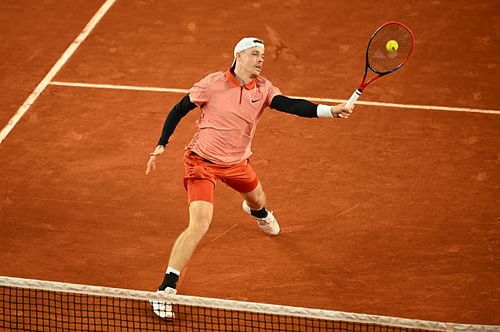 Denis Shapovalov at the 2024 French Open