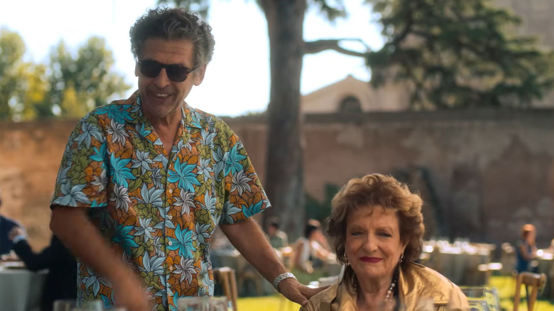 Nunzio and Nonna in the film (Image via Netflix)