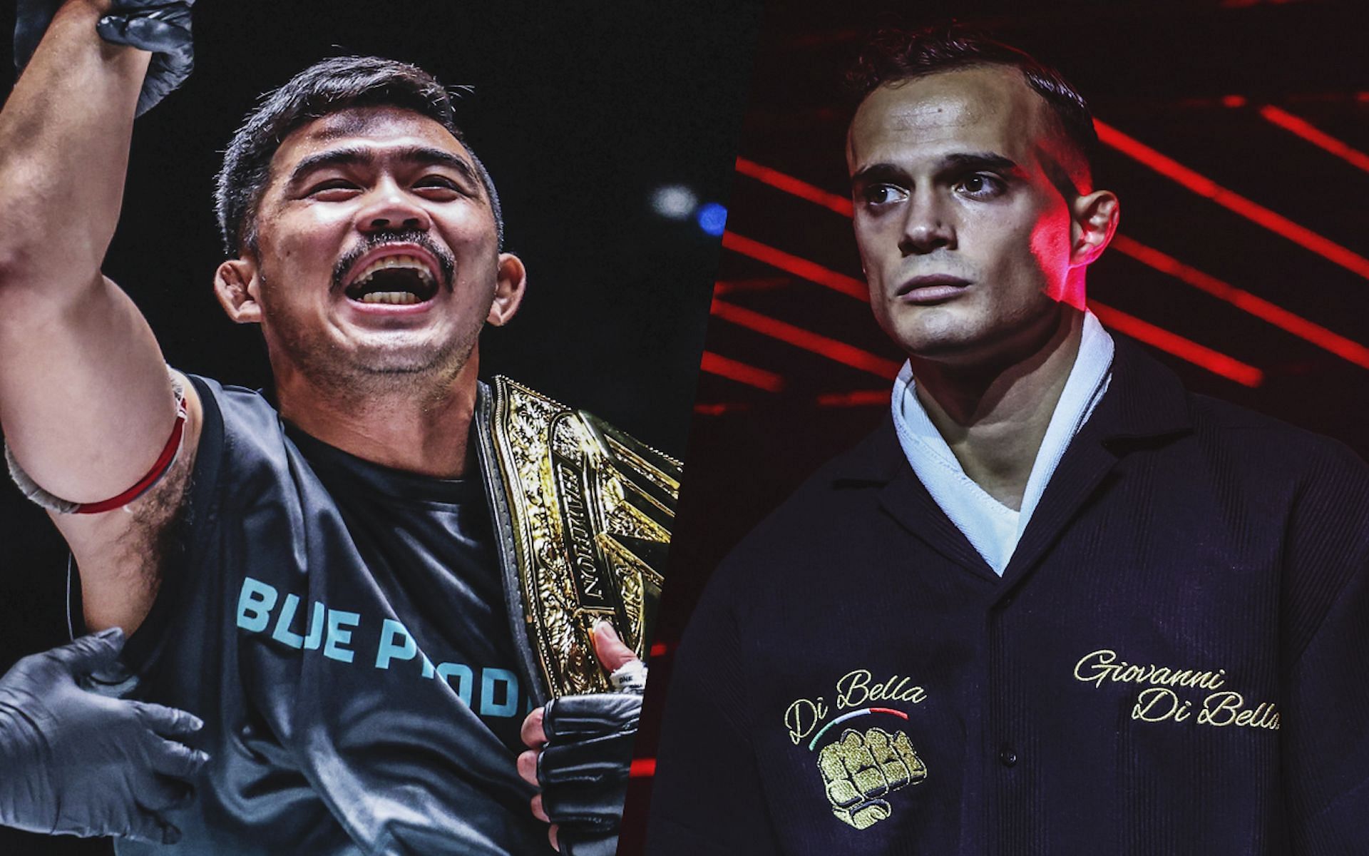 Prajanchai PK Saenchai (left) has several weapons to use against Jonathan Di Bella (right) in the main event of ONE Friday Fights 68.