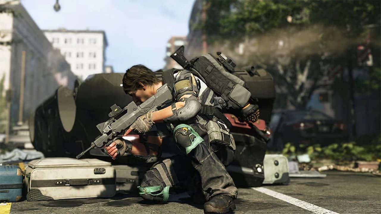 Division 2 Y6S1&#039;s new Exotic kneepads (Image via Ubisoft)