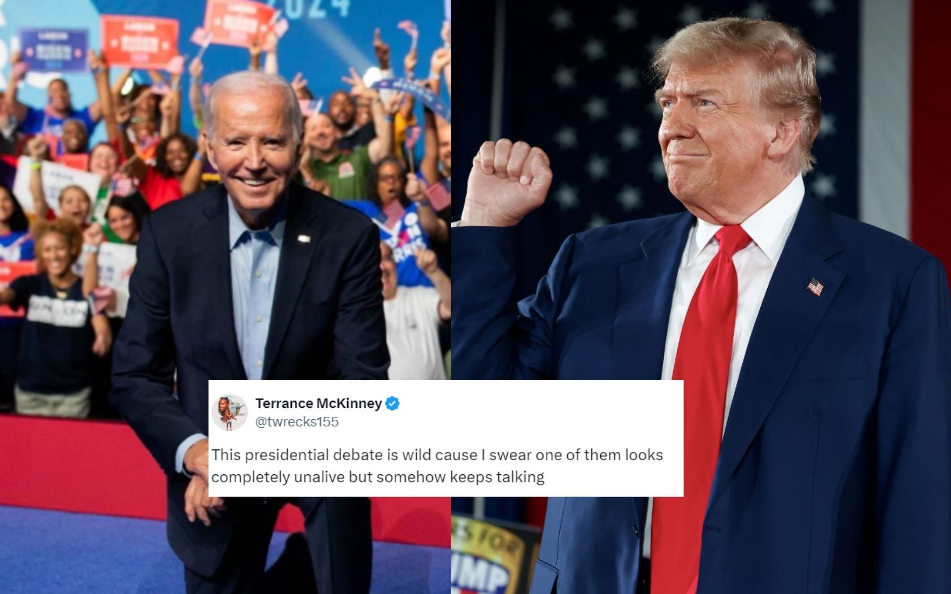 MMA fighters react to presidential debate between Joe Biden (left) and Donald Trump (right) [Images courtesy: @joebiden and @realdonaldtrump on Instagram]
