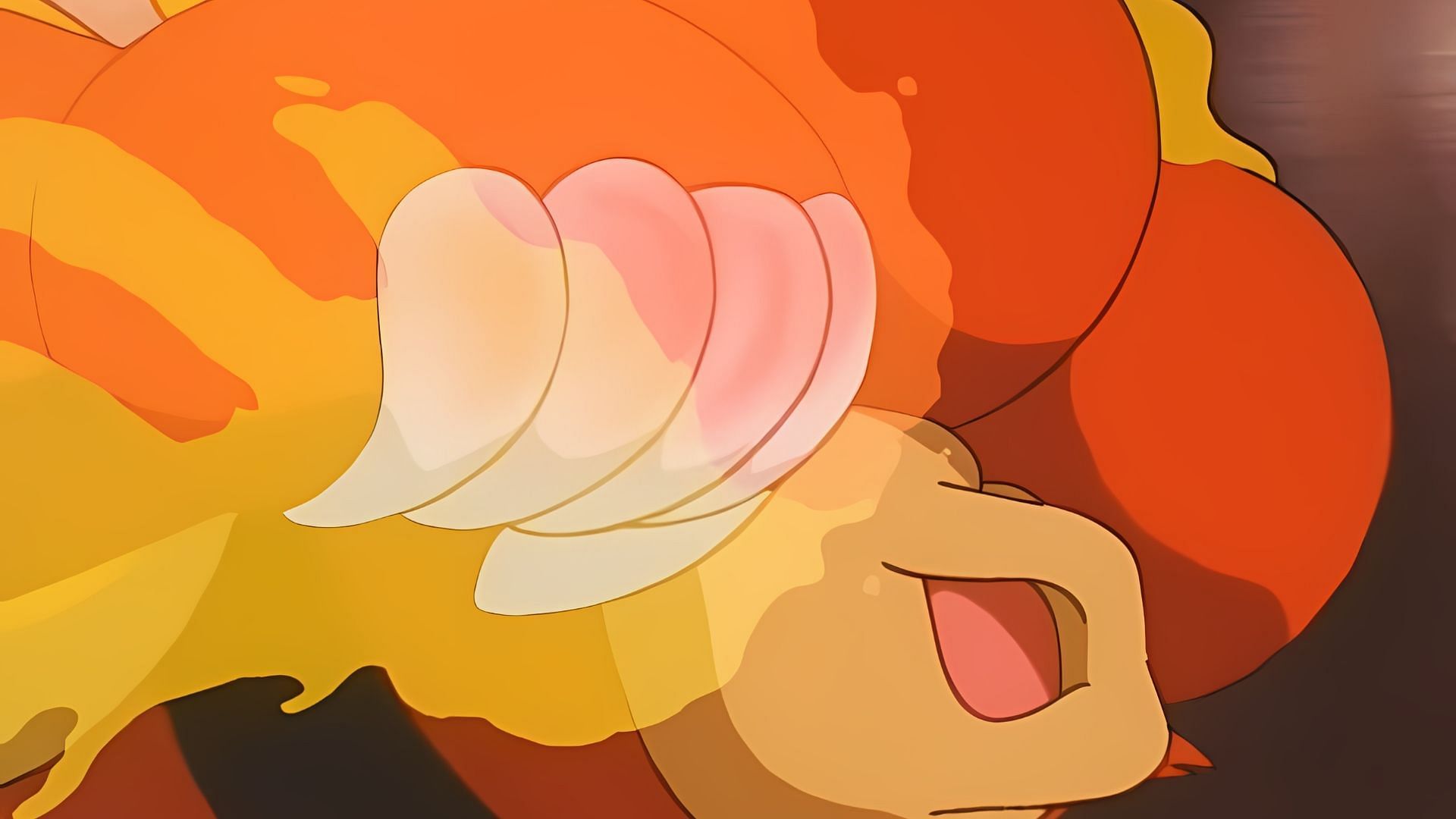 Magmar using Fire Punch in the animation. (Image via TPC)