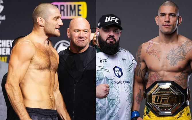 Sean Strickland takes sly dig at the fitness of Alex Pereira's coach: "We need to get you back"