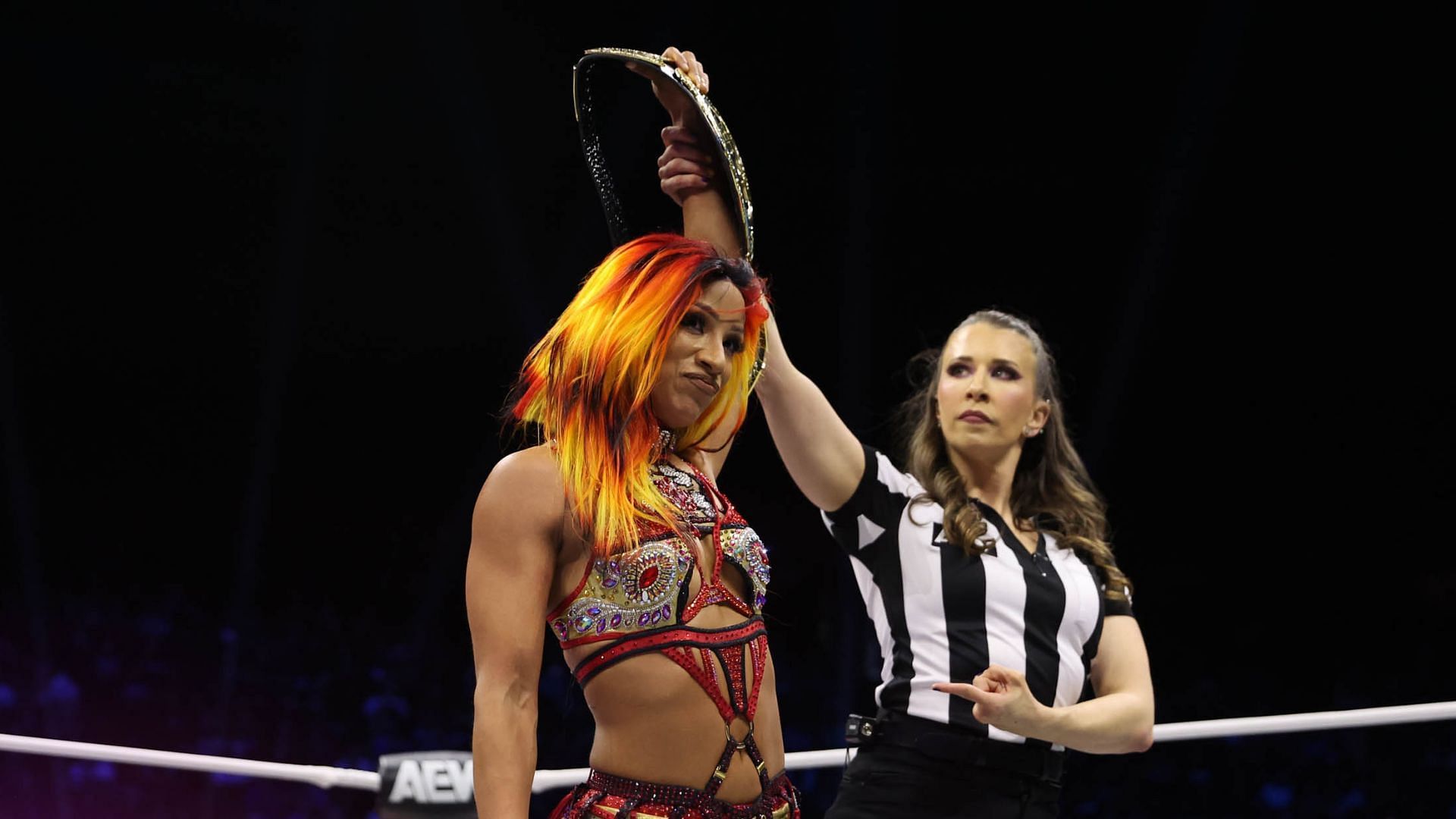 Mercedes Mon&eacute; is the current TBS Champion [Photo courtesy of AEW