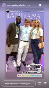 Mandana Beverly Hills IG handle