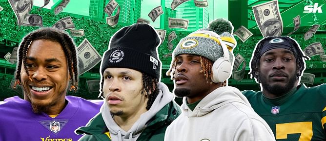 Pitting Justin Jefferson's $35,000,000 annual salary against Packers' WR room: How much will Green Bay's playmakers earn this year?