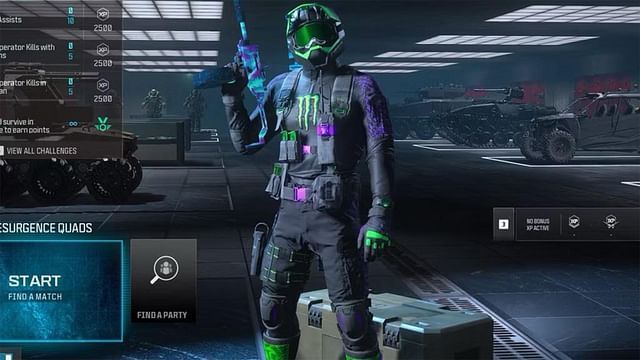 How to unlock Blue Monster skin in MW3 and Warzone for free