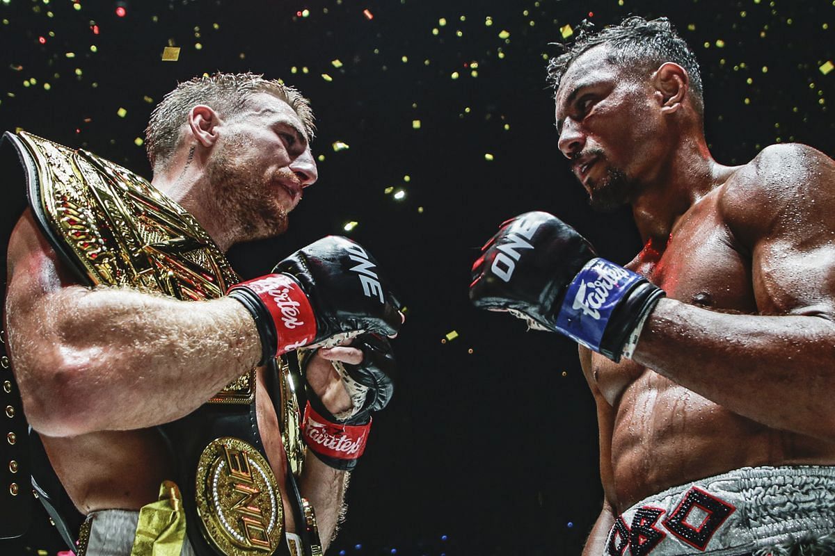 Jonathan Haggerty looks back on &lsquo;brutal&rsquo; fight with Felipe Lobo. -- Photo by ONE Championship