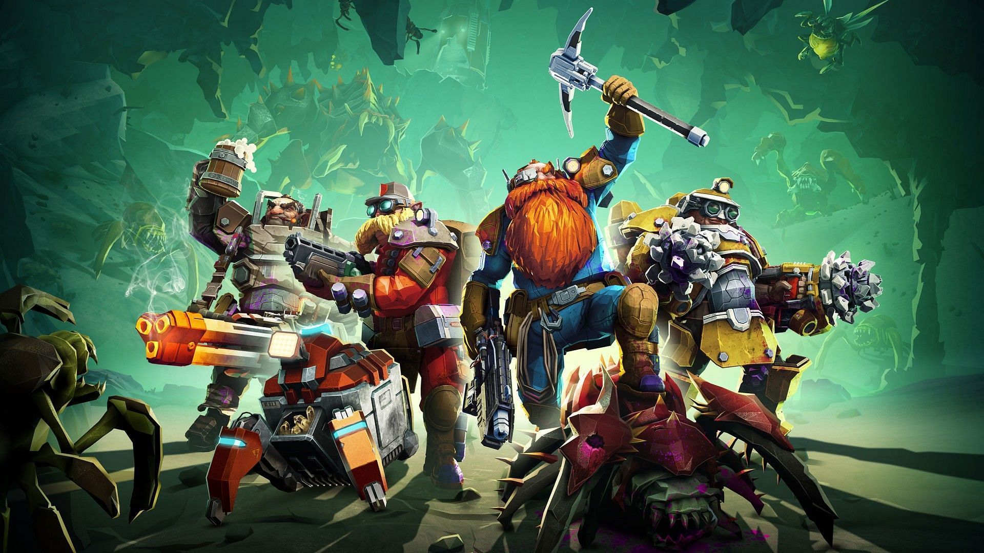 Deep Rock Galactic is one of the best looter shooters out there (Image via Ghost Ship Games)