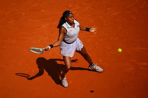 Coco Gauff at the 2024 French Open