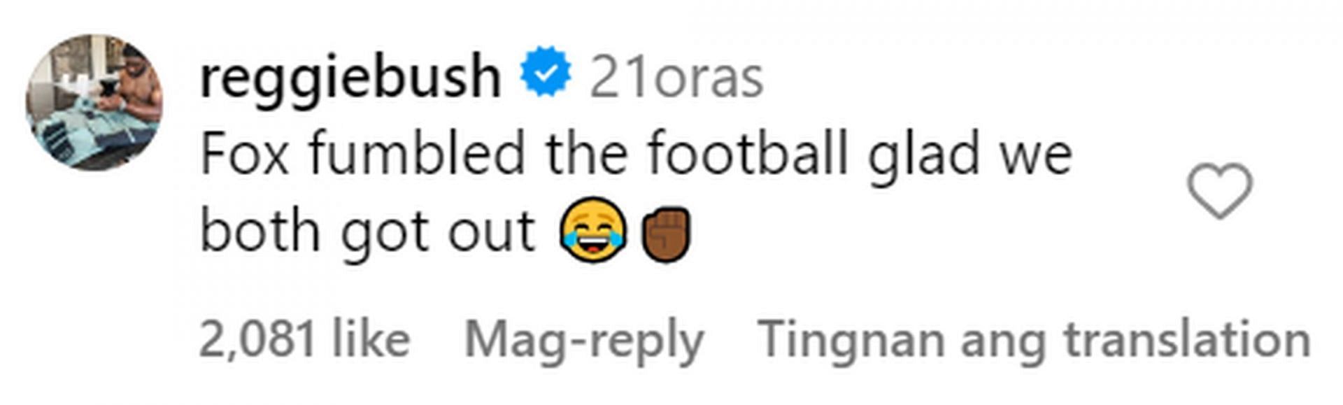 Reggie Bush attacks Fox Sports