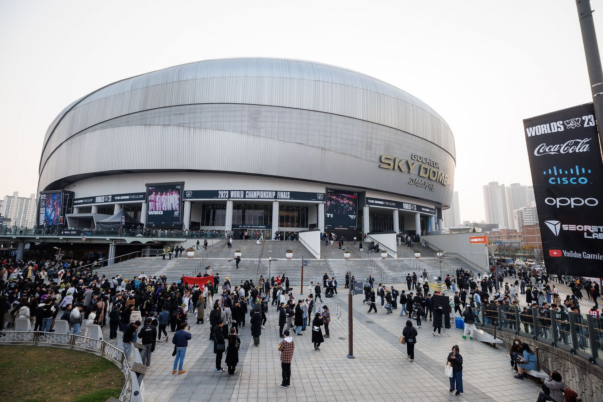 League of Legends World 2023 venue (Photo by Liu YiCun || Riot Games)