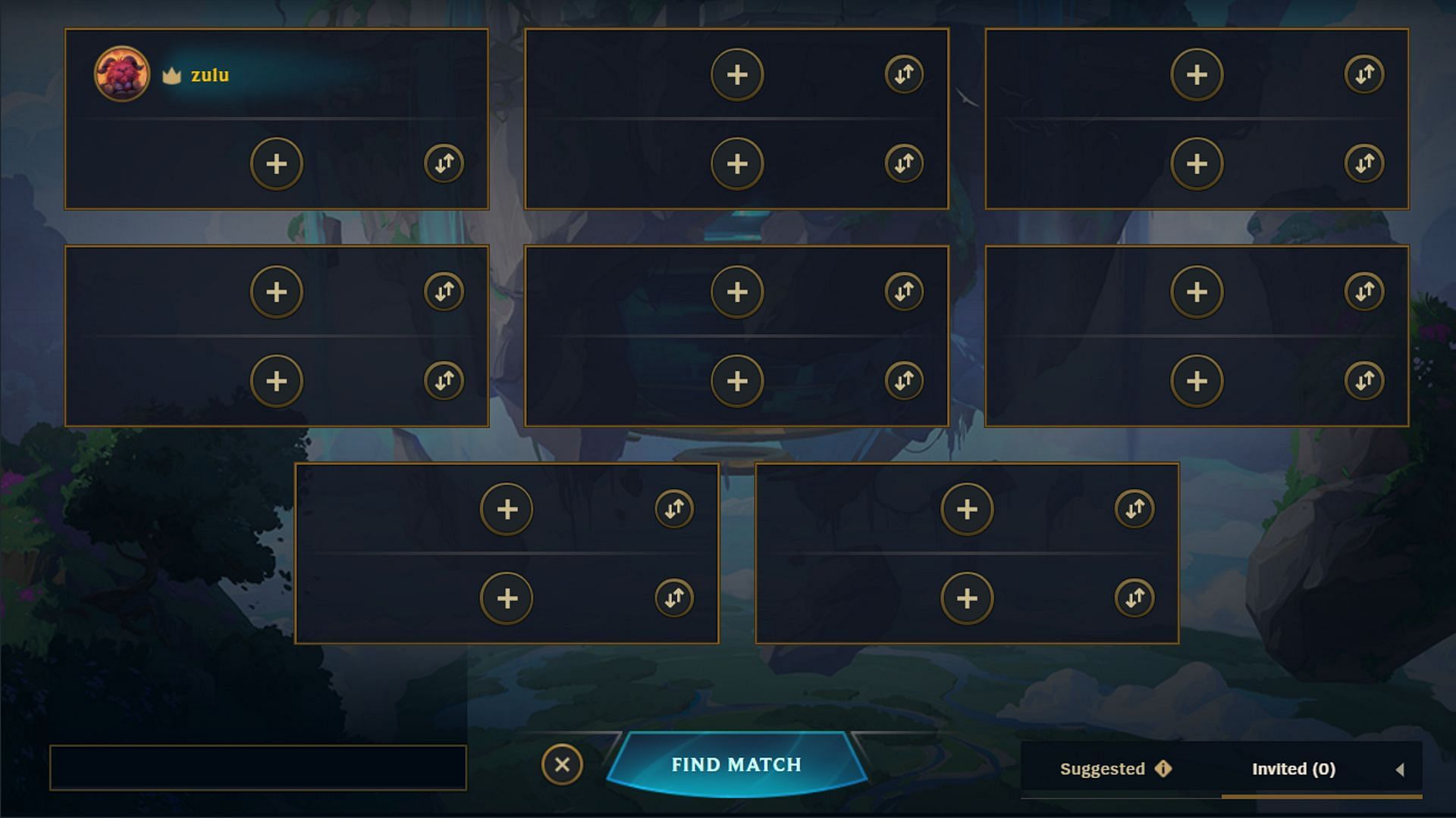 There&#039;s only a ranked gameplay option available in the Arena mode (Image via Riot Games)