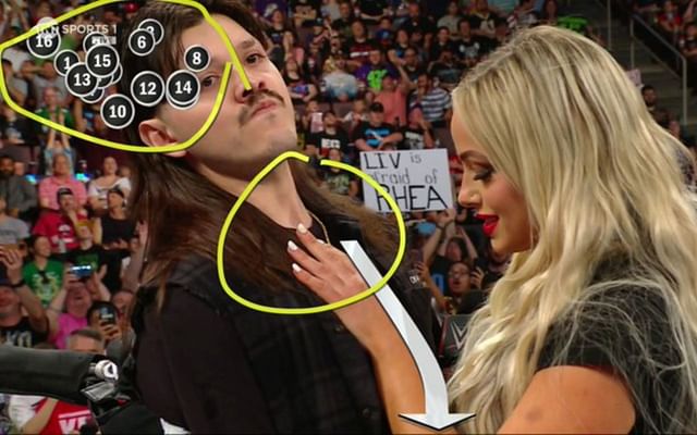 Dominik Mysterio caught red-handed in unseen moment with Liv Morgan on RAW