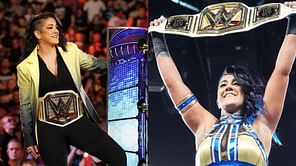 Bayley makes a request to a female WWE Superstar during NXT Battleground