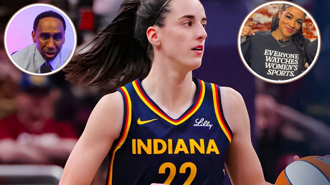 Andraya Carter rebukes Stephen A. Smith&rsquo;s career advice in a heated debate on Caitlin Clark Olympic snub [Photo Credit: Indiana Fever X handle, Stephen A, Smith and Andrea Carter IG handle]