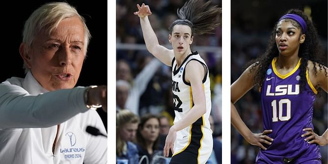 "What a cheap shot" - Martina Navratilova slams Angel Reese & team for making bad fouls on Caitlin Clark during Chicago Sky vs Indiana Fever WNBA game