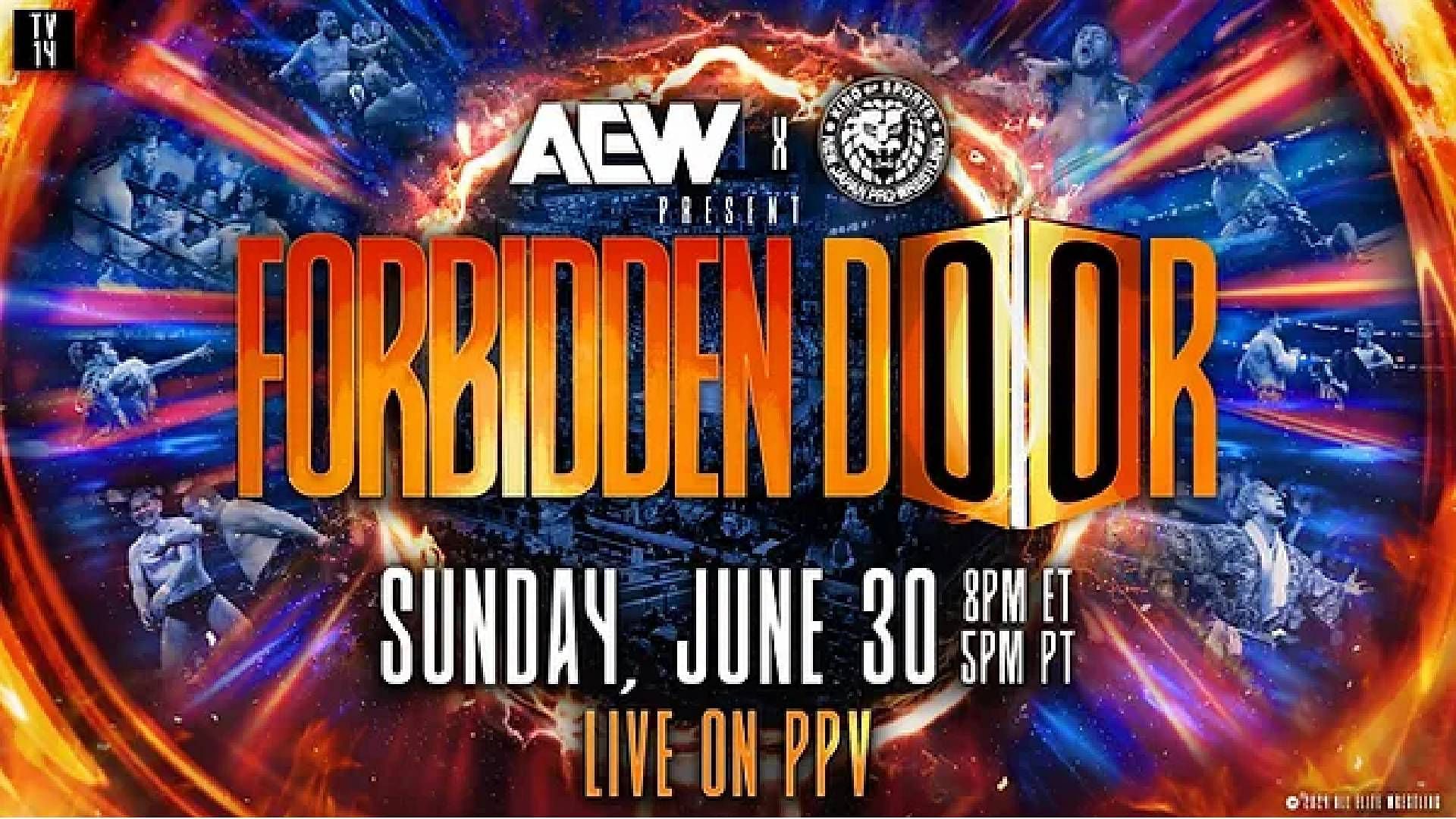 Top champion confirms open challenge for AEW X NJPW Forbidden Door 2024