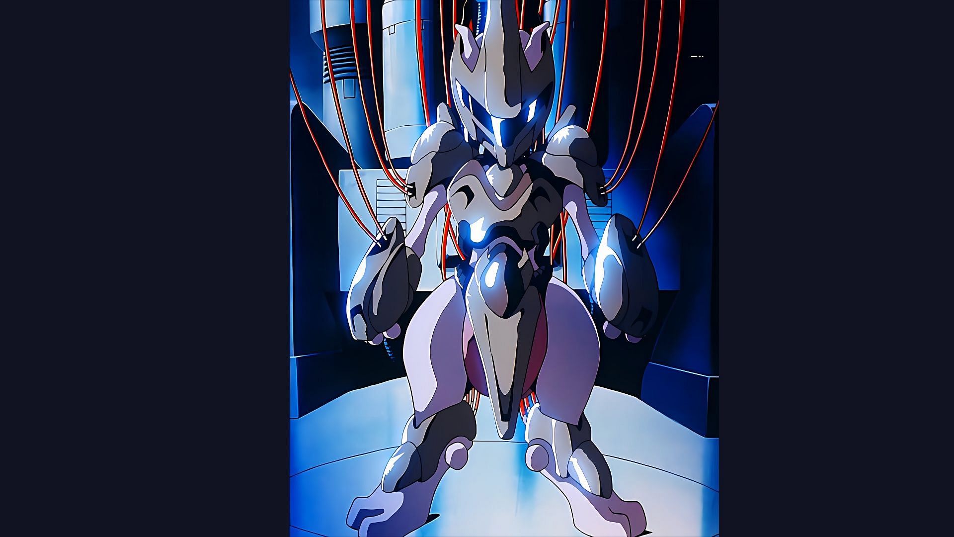 Armored Mewtwo as seen in the anime. (Image via TPC)
