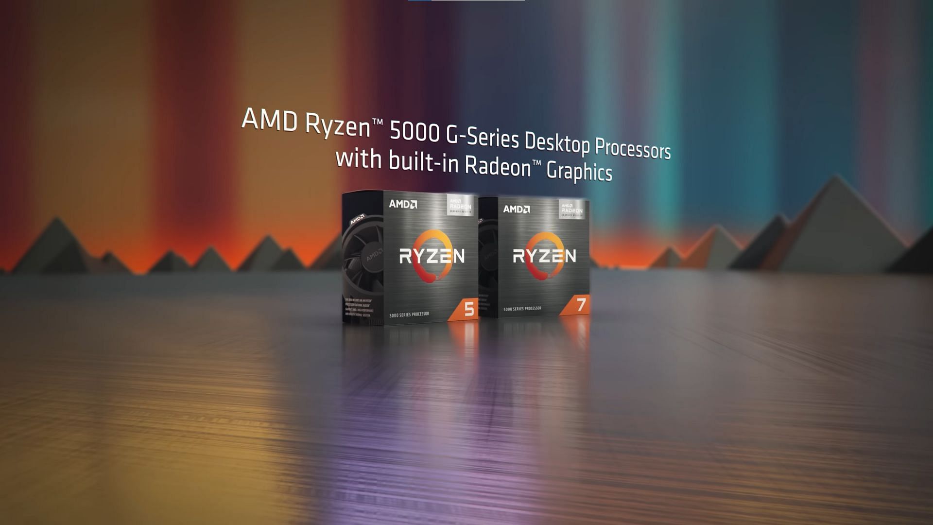 Picture of AMD Ryzen 5600G with integrated GPU