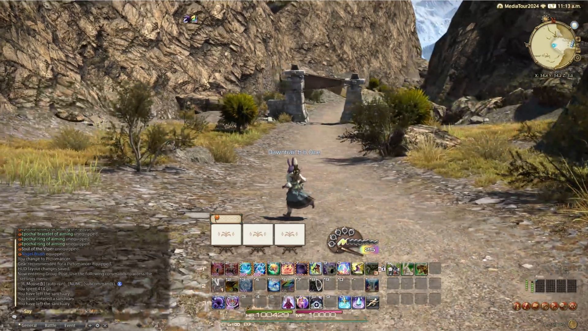 The combo buttons are going to make life a lot easier for some Final Fantasy 14 players (Image via Square Enix)