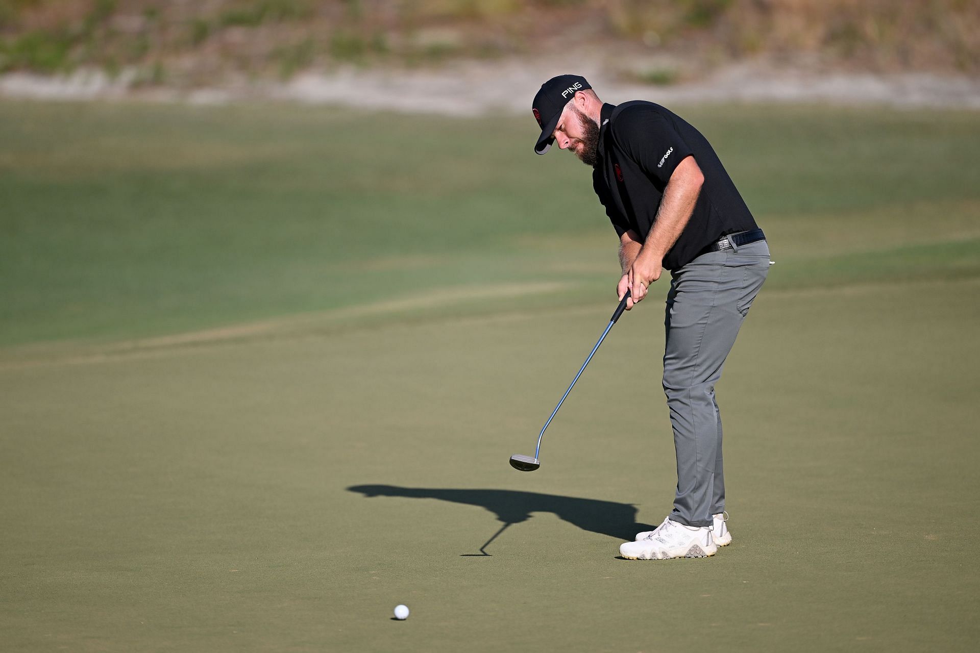 Tyrrell Hatton is in the top 10 at the US Open