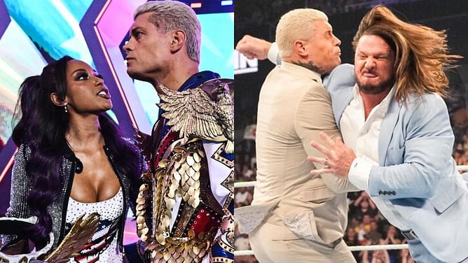 Brandi Rhodes sends a message to AJ Styles after confirmation of his "I Quit" Match