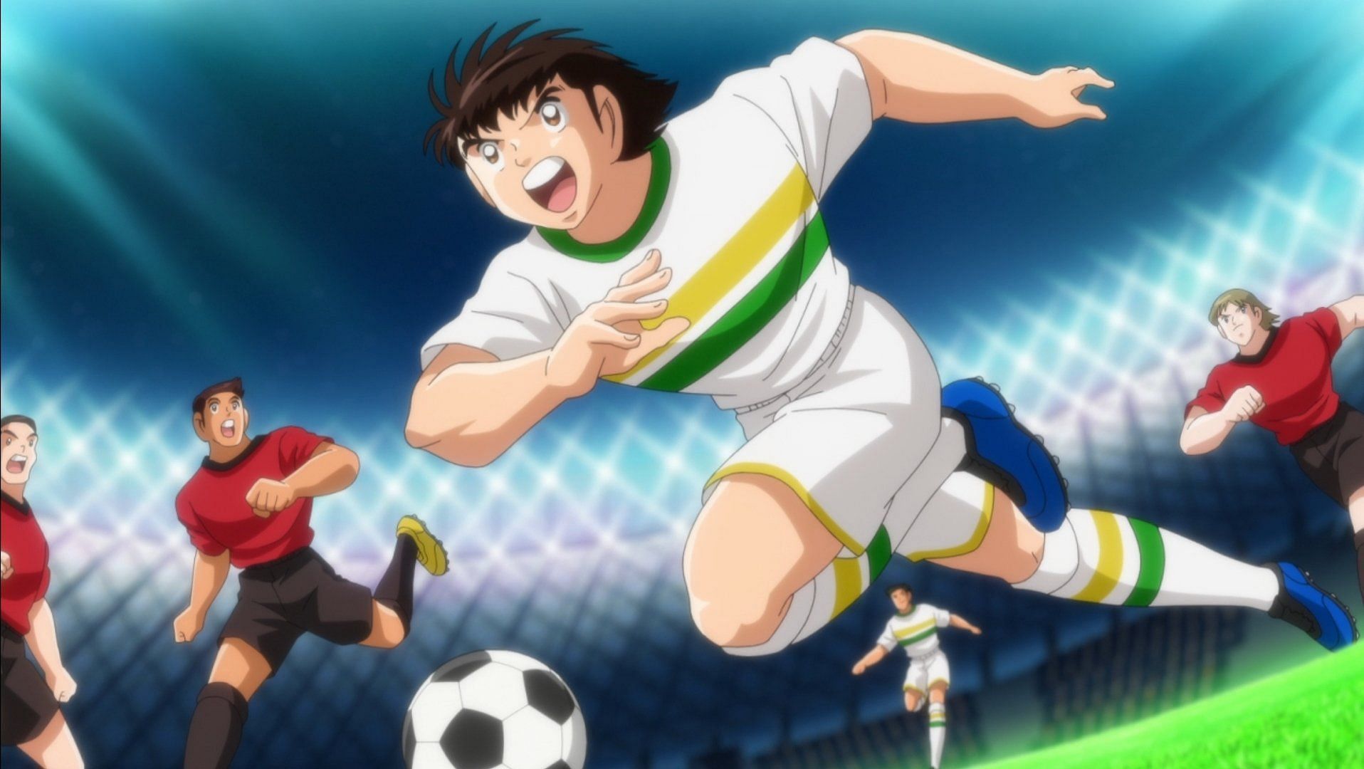 A vision of Tsubasa playing in Brazil (Image via Studio Kai)