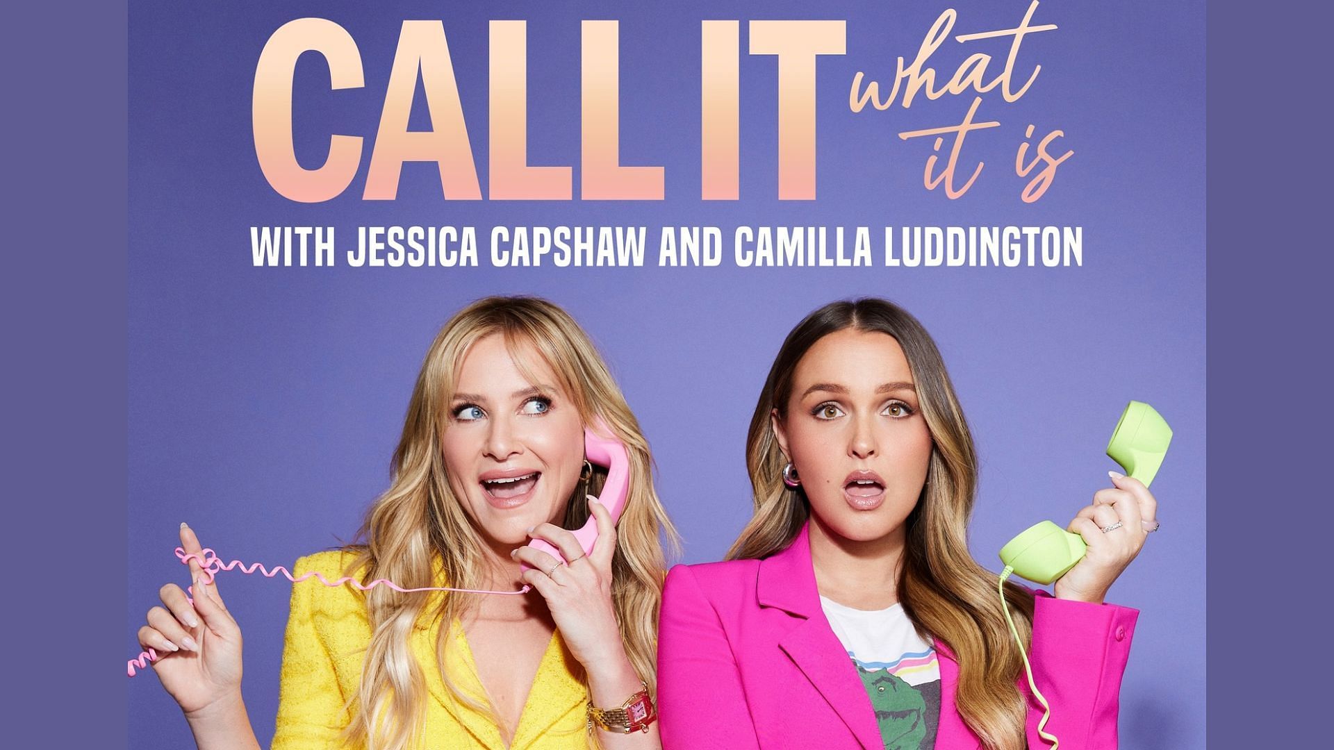 Jessica Capshaw and Camilla Luddington&rsquo;s podcast Call It What It Is (Image via @callitwhatitis/ Instagram)