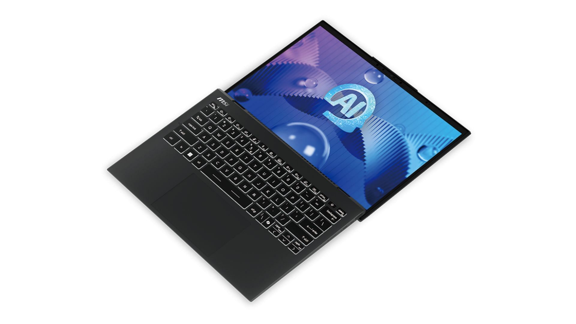 Prestige 13 AI Evo A1M is a slim form factor laptop with an OLED display (Image via MSI)