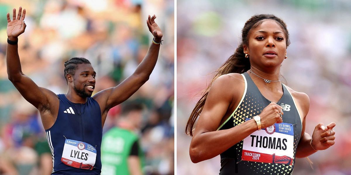 Noah Lyles and Gabby Thomas impressed on Day 6 of the Olympic Trials