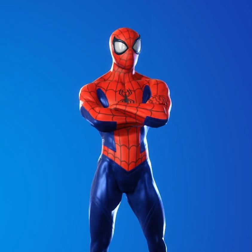 The original Spider-Man is considered to be one of the best Fortnite Spider-Man skins (Image via Epic Games)