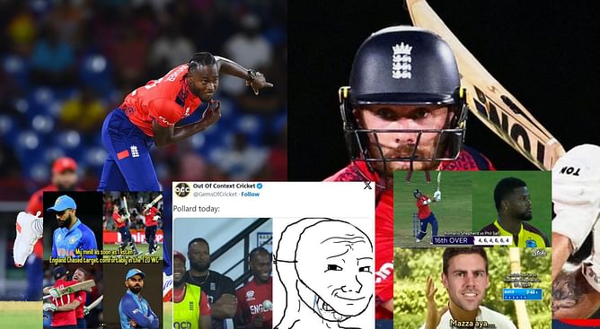 "Marcus Stoinis needed just one bad day. We failed you Hazlewood, Misunderstood genius."- Top 10 funny memes as England beat West Indies in Super 8