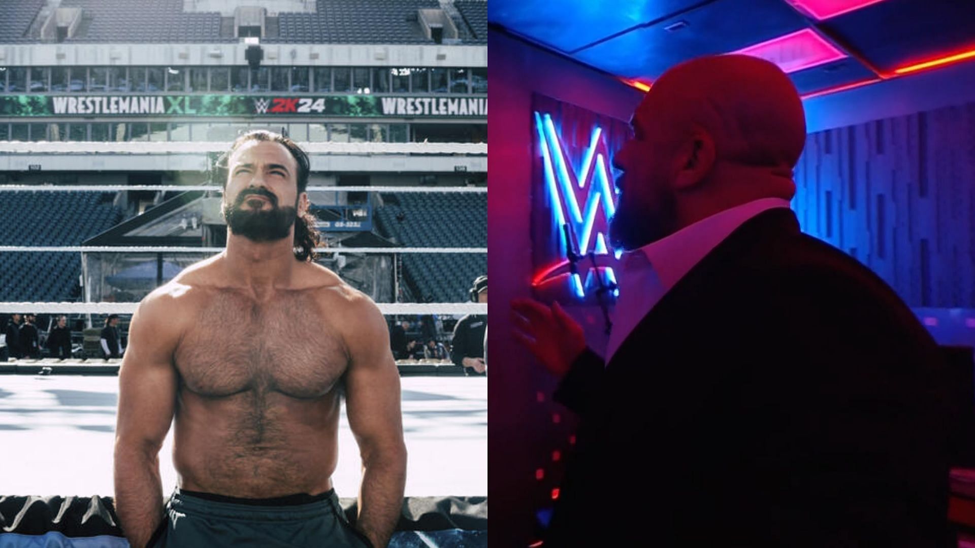 The WWE CCO was not expecting this (Credit:WWE and WWE RAW)