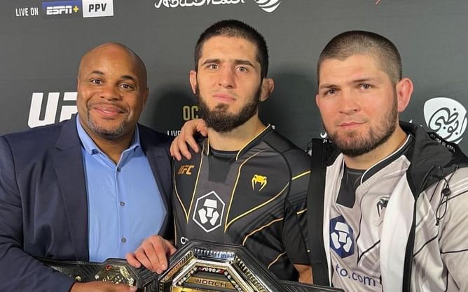 Daniel Cormier compares Islam Makhachev to Khabib Nurmagomedov, explains why 'The Eagle' prevails as "most dominant"