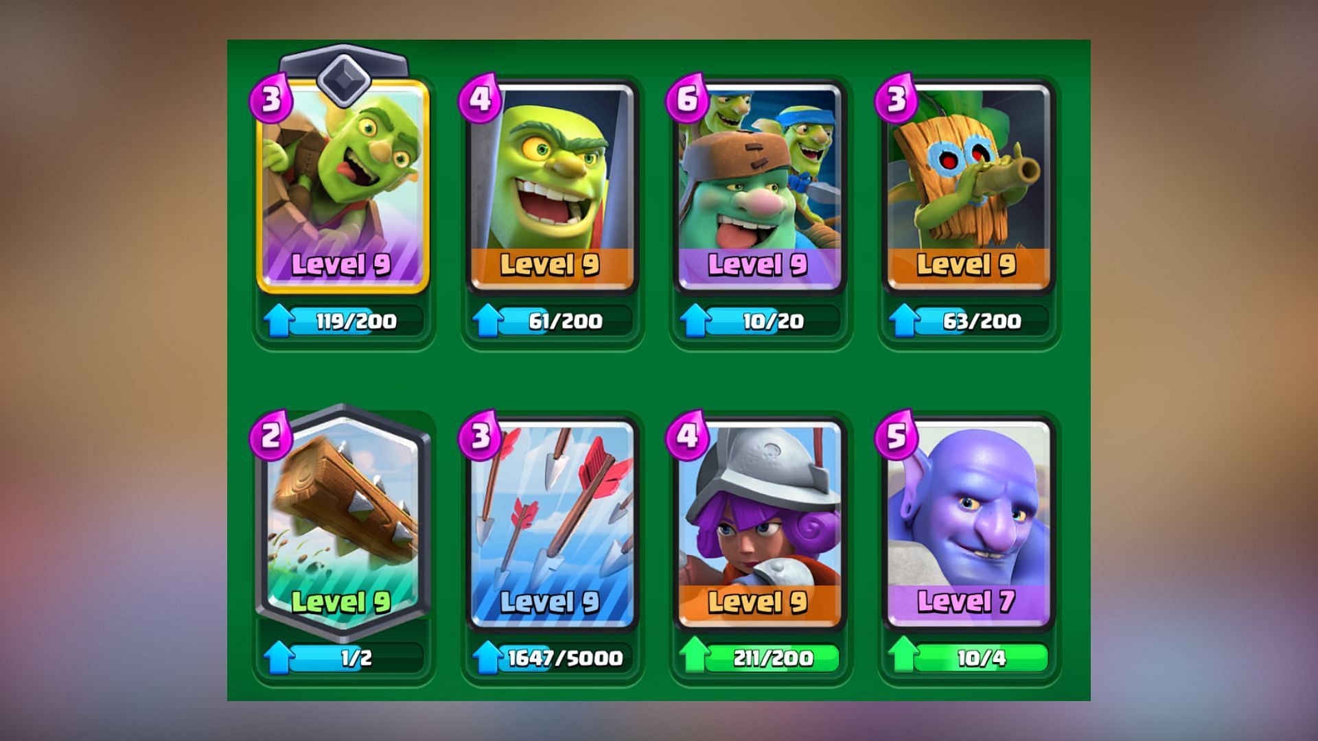 Goblin Giant Bowler Hybrid in Clash Royale (Image via SuperCell)