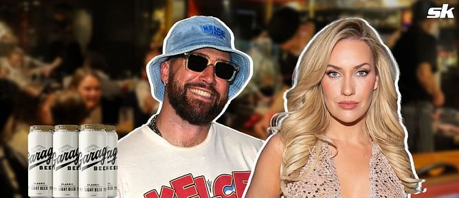Travis Kelce takes notice of Paige Spiranac chilling with Garage Beer after Chiefs TE’s investment in ‘best beer’ company