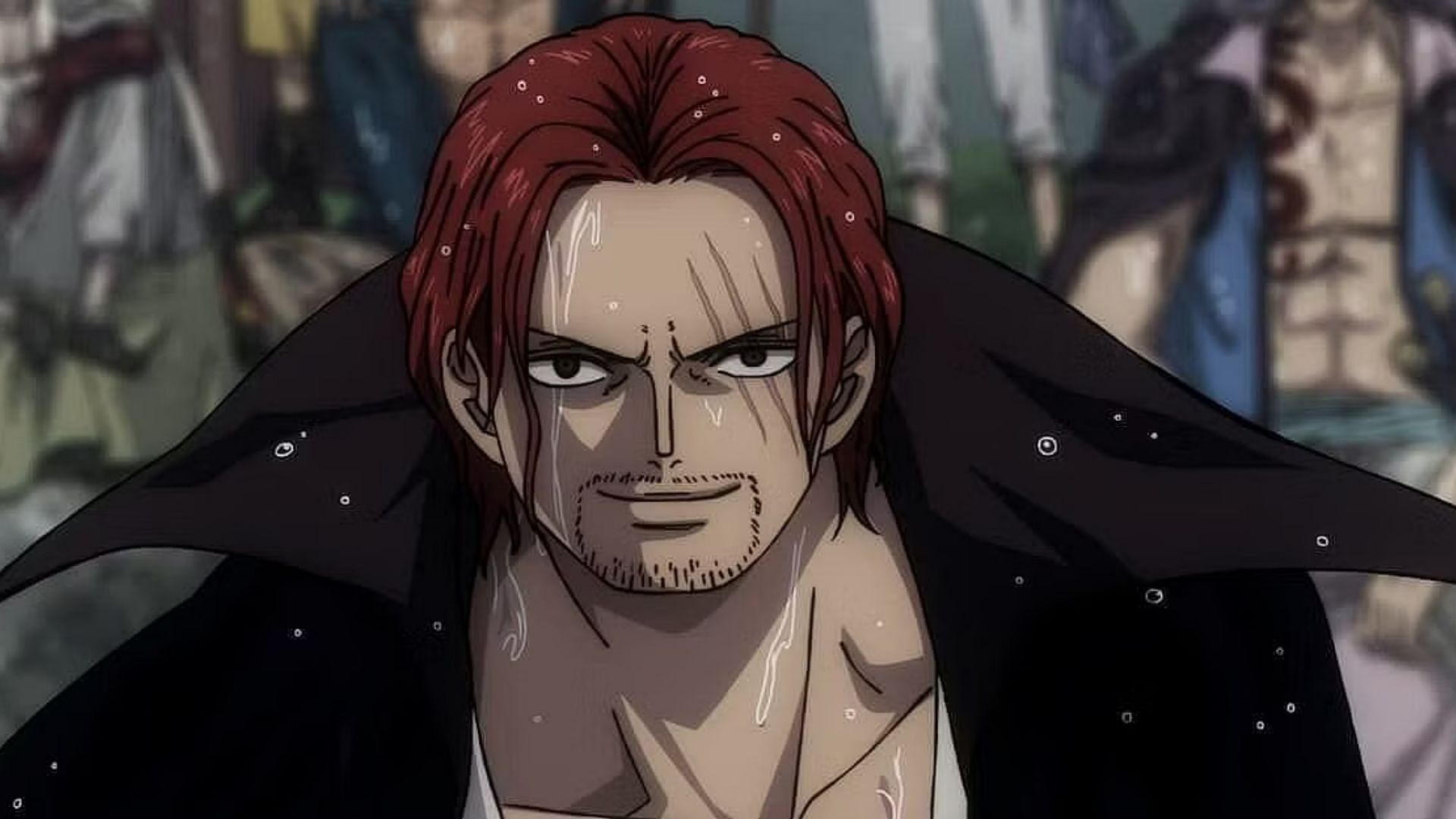 Shanks as shown in the anime (Image via Toei Animation)