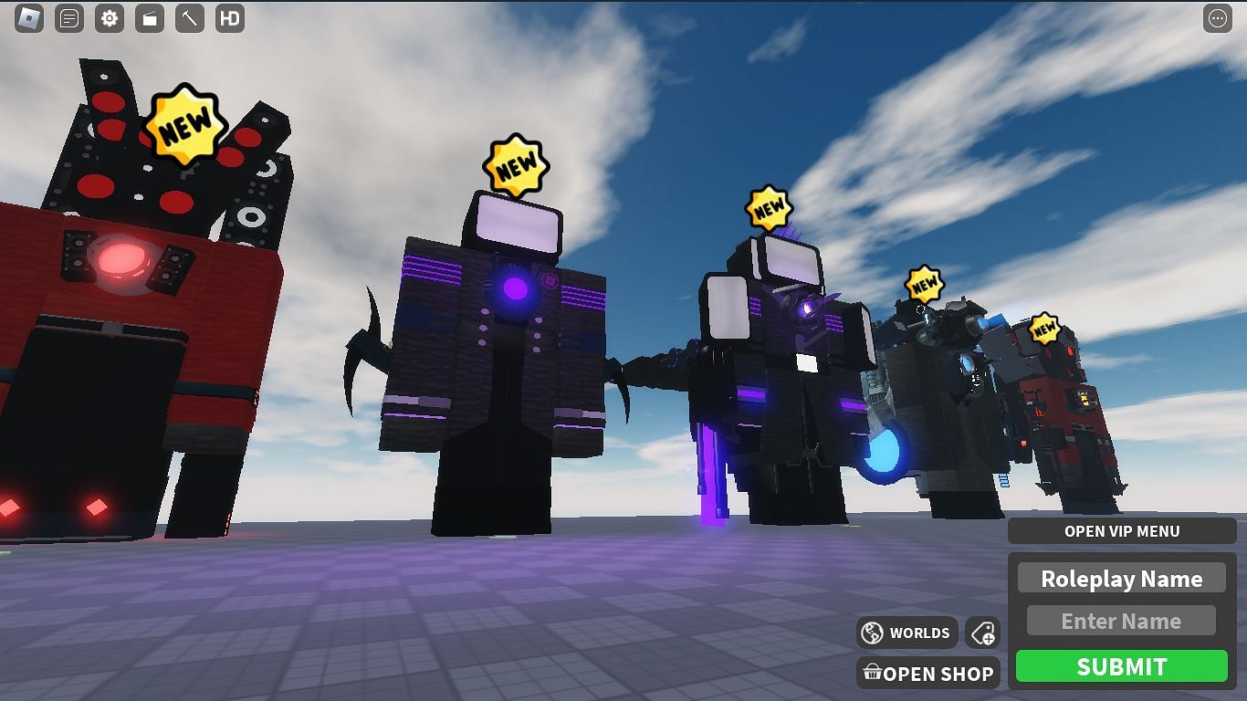 Gameplay screenshot from Toilet Roleplay (Image via Roblox)