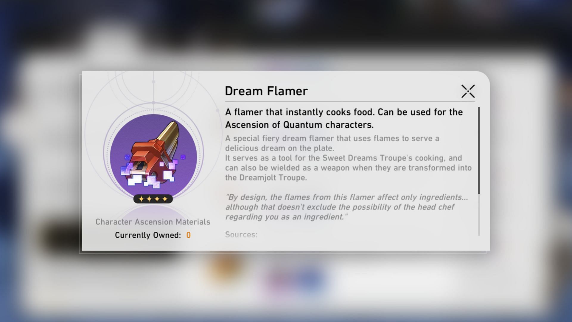 Dream Flamer (Image via HoYoverse)