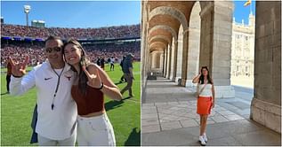 IN PHOTOS: Steve Sarkisian's daughter Ashley shares snippets of fun-filled vacation in Southern Europe